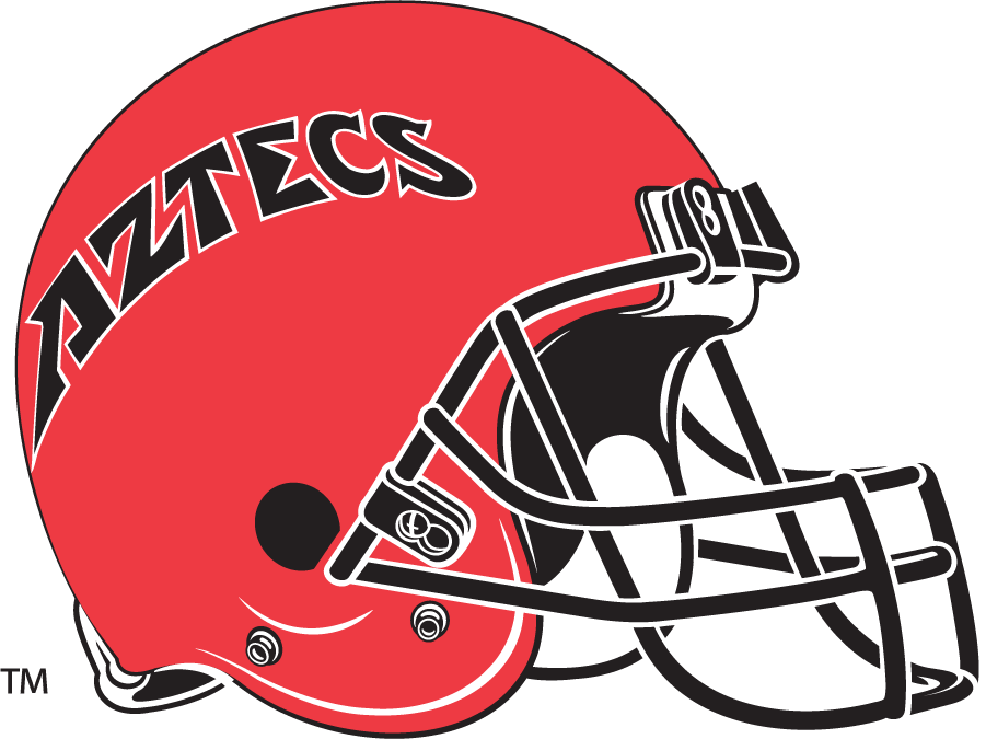 San Diego State Aztecs 1997-2000 Helmet Logo DIY iron on transfer (heat transfer)